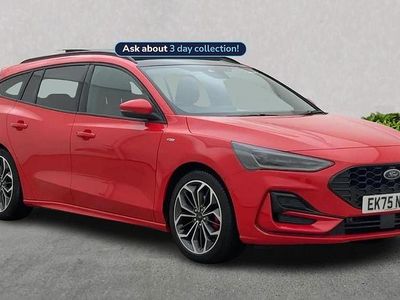 Used Ford Focus ST-Line X 155 HP (114 kW) 2025 Red Estate