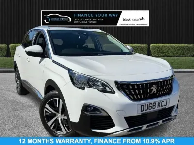 Second-hand Peugeot 3008 Allure 130 CP (95 kW) 2018 Alb SUV
