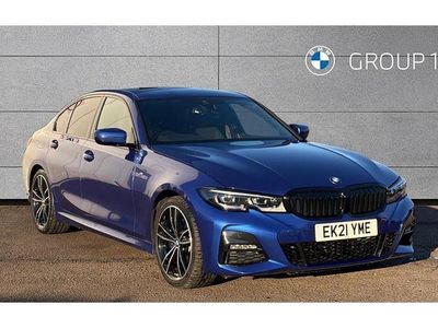 Used BMW 320 M Sport 184 HP (135 kW) 2021 Blue Sedan