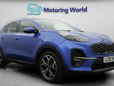 Używany Kia Sportage GT-Line S 136 KM (100 kW) 2020 Niebieski SUV