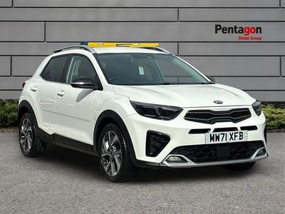Used Kia Stonic GT-Line 117 HP (86 kW) 2021 White SUV