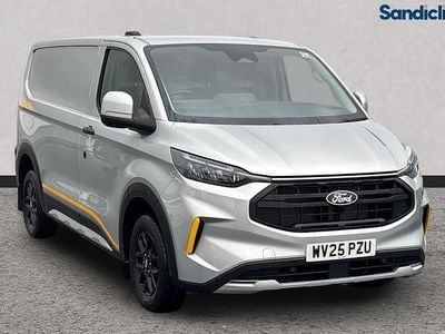 Used Ford Transit Custom 136 HP (100 kW) 2025 Moondust silver (metallic colour) Van