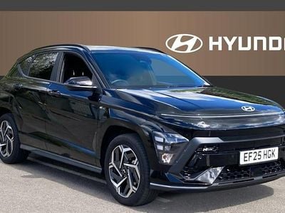 Second-hand Hyundai Kona N Line 129 CP (94 kW) 2025 Negru SUV