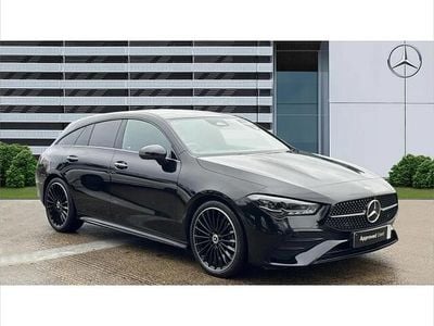 Black Used 2024 Mercedes CLA220 Shooting Brake AMG Line Premium Plus Estate | £31,599 (Expensive)