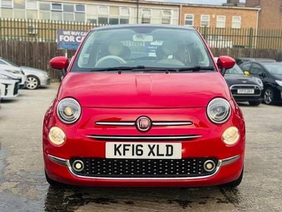 Red Used 2016 Fiat 500 Lounge Hatchback | £4,599 (Fair price)