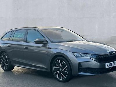 Metallic graphite grey Used 2025 Skoda Octavia SportLine Estate | £29,980