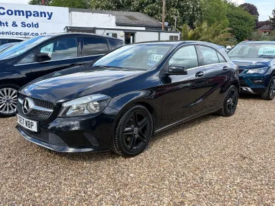 Used Mercedes A180 SE 2017 Black Hatchback