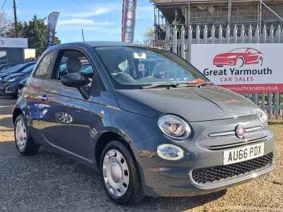 Used Fiat 500 Pop 69 HP (50 kW) 2016 Grey Hatchback