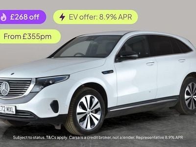 White Used 2022 Mercedes EQC400 SUV | £22,095 (Super price)