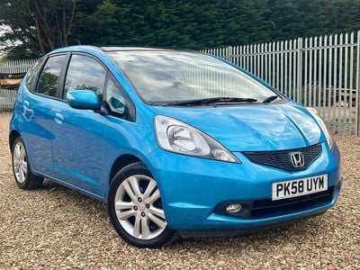 Begagnad Honda Jazz EX 100 HK (73 kW) 2009 Blå Halvkombi