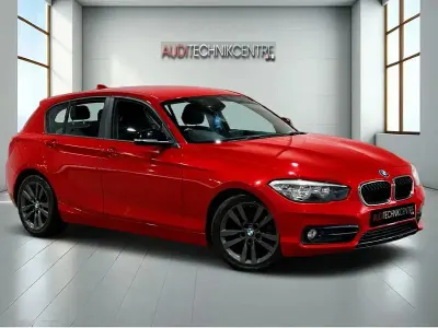 Usado BMW 116 Sport Line 2015 Rojo Utilitario