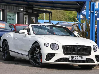 Used Bentley Continental 550 HP (404 kW) 2020 White Cabriolet