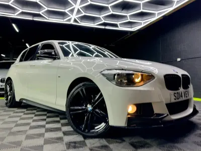 Used BMW 116 M Sport 2014 White Hatchback