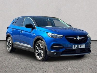 Used Vauxhall Grandland X Sport 130 HP (95 kW) 2019 Blue SUV