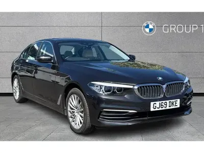 Begagnad BMW 530e Sport Line 252 HK (185 kW) 2019 Grå Sedan