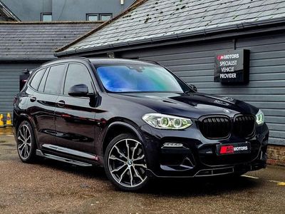 Black Used 2018 BMW X3 M Sport SUV | £21,989 (Expensive)