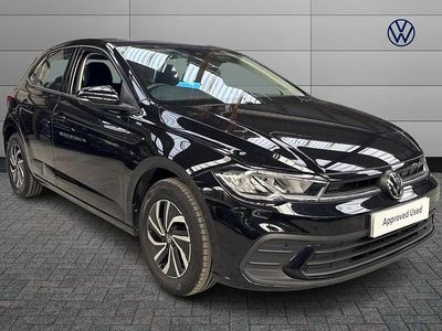 Used VW Polo Life 95 HP (69 kW) 2023 Black Hatchback