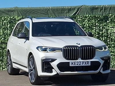 Begagnad BMW X7 Comfort Edition 530 HK (389 kW) 2022 Vit SUV