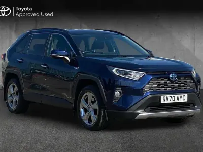 Used Toyota RAV4 Hybrid 222 HP (163 kW) 2020 Blue SUV
