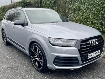 Used Audi Q7 S-Line 286 HP (210 kW) 2019 Silver SUV