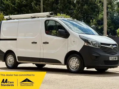 Used Vauxhall Vivaro S 2016 White