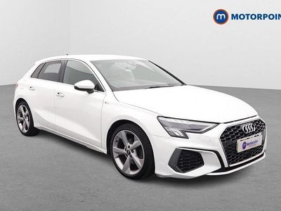 White Used 2021 Audi A3 S-Line Hatchback | £17,349 (Fair price)