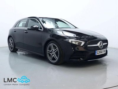 Used Mercedes A200 AMG Line Premium 2018 Black Hatchback