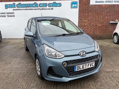 Usado Hyundai i10 SE 87 HP (63 kW) 2018 Azul Citadino