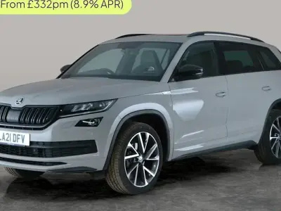 Used Skoda Kodiaq SportLine 150 HP (110 kW) 2021 Grey SUV