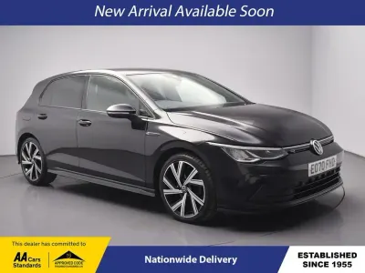 Used VW Golf VII R-line 150 HP (110 kW) 2020 Black Hatchback