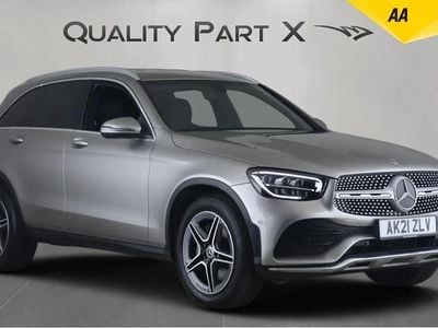 Silver Used 2021 Mercedes GLC220 AMG line Estate | £21,379 (Super price)