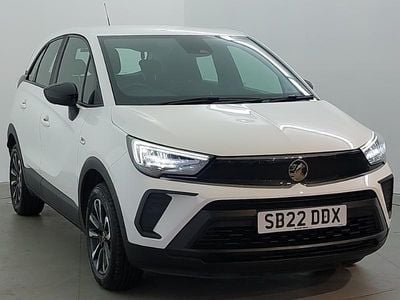 Used Vauxhall Crossland Design Edition 2022 White SUV