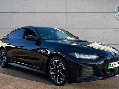 Black Used 2025 BMW i4 Comfort Edition Sedan | £44,468 (A bit pricey)