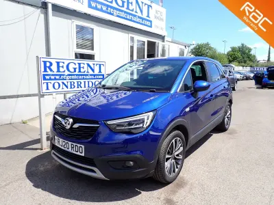 Used Vauxhall Crossland X Elite 130 HP (95 kW) 2020 Blue SUV