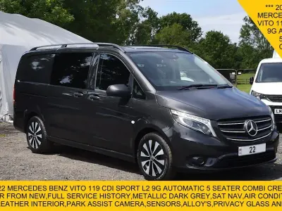 Used Mercedes Vito 190 HP (139 kW) 2022 Grey Van