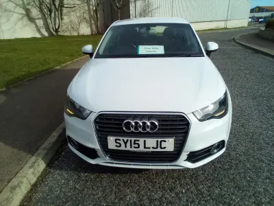 Used Audi A1 Sport 116 HP (85 kW) 2015 White Hatchback