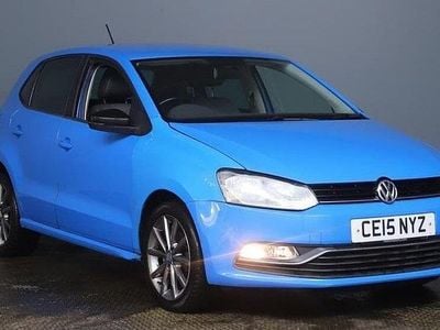 Blue Used 2015 VW Polo Design Hatchback | £3,990 (Fair price)