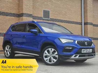 Used Seat Ateca Xperience 150 HP (110 kW) 2022 Blue SUV