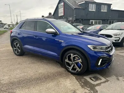 Used VW T-Roc R 300 HP (220 kW) 2022 Blue SUV