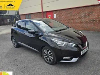 Used Nissan Micra Tekna 101 HP (74 kW) 2020 Black Hatchback