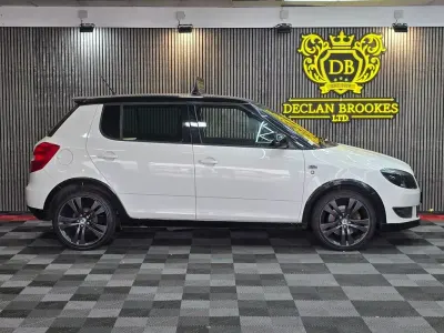Used Skoda Fabia Monte Carlo 105 HP (77 kW) 2013 White Hatchback