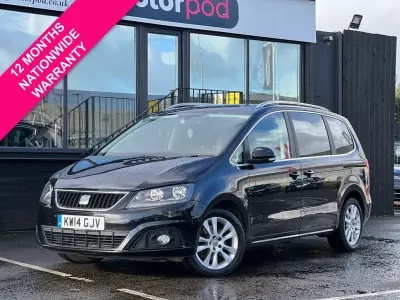 Used Seat Alhambra SE 177 HP (130 kW) 2014 Black MPV