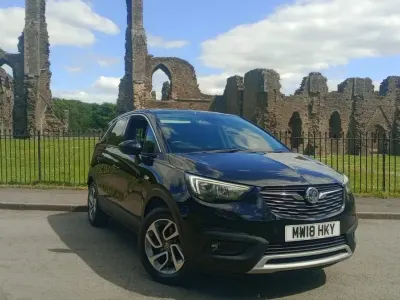 Used Vauxhall Crossland X S 120 HP (88 kW) 2018 Black SUV