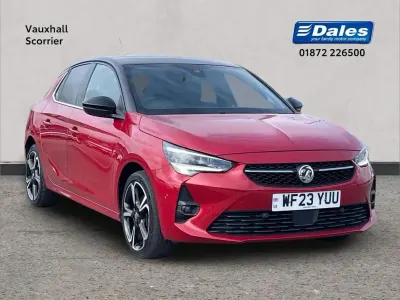 Used Vauxhall Corsa Ultimate 128 HP (94 kW) 2023 Red Hatchback
