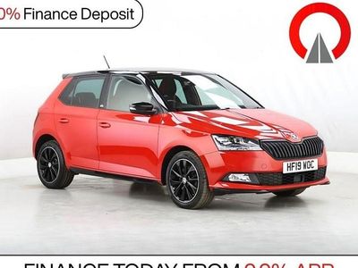 Used Skoda Fabia Monte Carlo 110 HP (80 kW) 2019 Red Hatchback