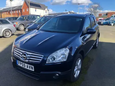 Używany Nissan Qashqai +2 N-TEC 113 KM (83 kW) 2009 Niebieski SUV