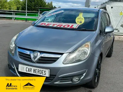 Used Vauxhall Corsa 85 HP (62 kW) 2010 Silver Hatchback