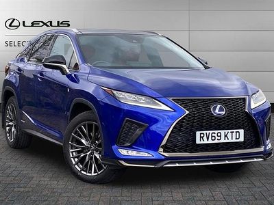 Used Lexus RX450h Sport Line 313 HP (230 kW) 2019 Blue SUV