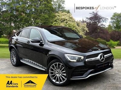Used Mercedes GLC300 AMG Line Premium 2021 Black Coupe
