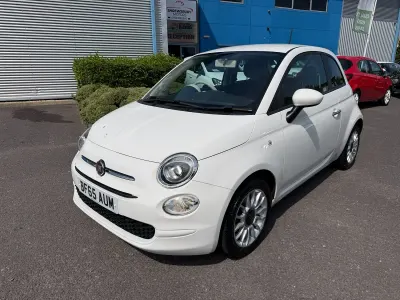 Used Fiat 500 Pop Star 69 HP (50 kW) 2015 Cream Hatchback